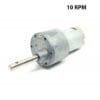 DC Geared Side Shaft Motor High Torque