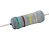 NTE Electronics 3W2D0 Metal Film Oxide Resistor, 5% Tolerance, Axial Lead, 3W, Flame Proof, 2.0 Ohm Resistance (Pack of 2)