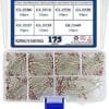 XLX 175pcs 7Values 5mm Photoresistor Optoresistor Photo Light Sensitive Resistor Assortment Kit (GL5506 /GL5516 /GL5526 /GL5528 /GL5537 /GM5539 /GL5549) (LDR Photo Resistors Light-dependen)
