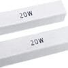 2pcs 30 ohm 30RΩJ 20 watt Axial Ceramic Cement Power Resistor 20W