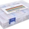 Resistors Assorted Kit, ±1% Metal Film Resistor Kit Less Noise for DIY Projects for Experiments for Engineers