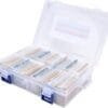 Metal Film Resistor Kit, Less Noise 1/4W Resistors Assorted Kit 1450Pcs for DIY Projects for Experiments