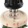 YXQ 25W 50 Ohm Resistor Rheostat Porcelain Plate Sliding Resistors