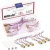 Hilitchi 40Pcs Mini Laser Dot Diode Module Head WL Red 650nm 6mm 5V 5mW and 3V 5mW and Light Dependent Resistor LDR Sensor 5 mm GM5539 5539