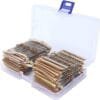Carbon Film Resistor Set, Resistors Kit Assortment 122 Value Practical for Resistance Element Devices for High-Accuracy Electronic Industrial