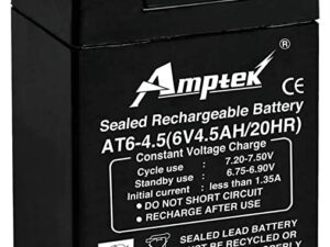 amptek 6 Volt 4.5 ah battery
