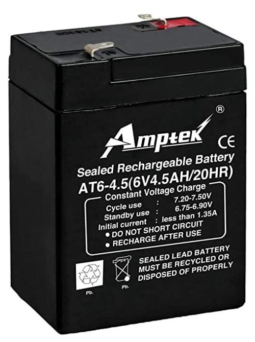 amptek 6 Volt 4.5 ah battery