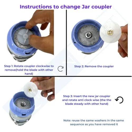 Spares Jar Coupler and Motor Coupler