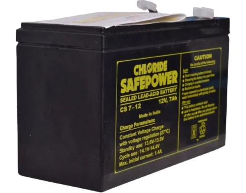 Exide 12 V 7 Ah Powersafe Battery,Original