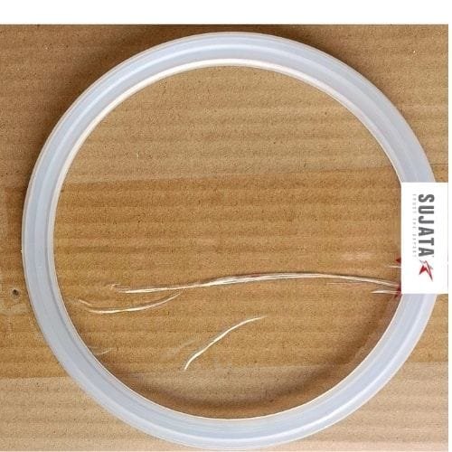 Sujata clips chutney Jar type Gasket White Pack of 2